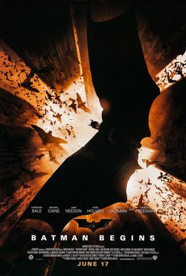 The Batman Begins poster
