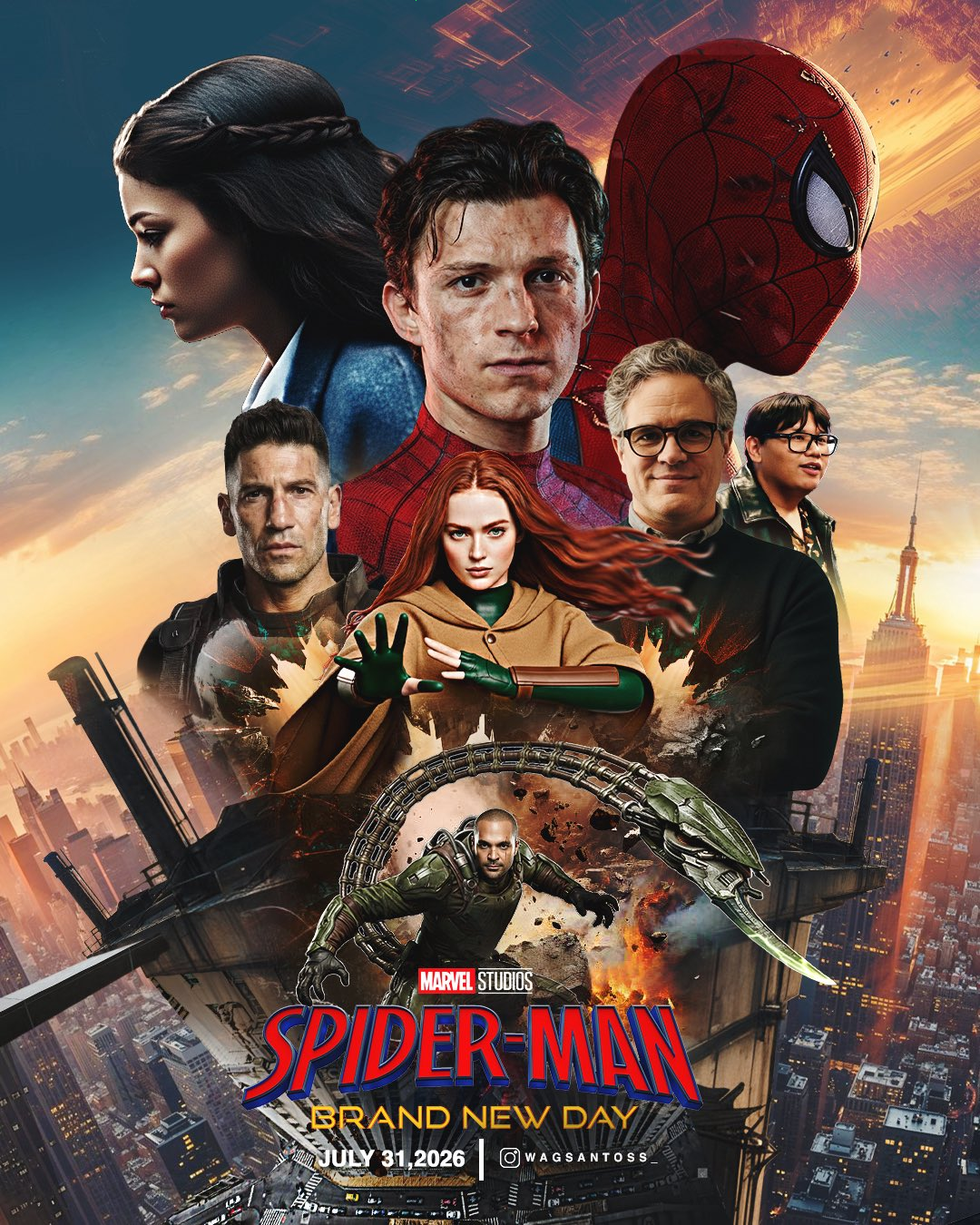 Spiderman Brand New Dayposter